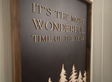 It's The Most Wonderful Time Of The Year - Laser Cut