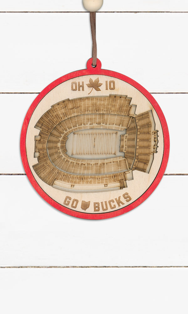 Ohio Stadium Replica - Ornament