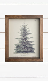 Vintage Christmas Tree – UV Print