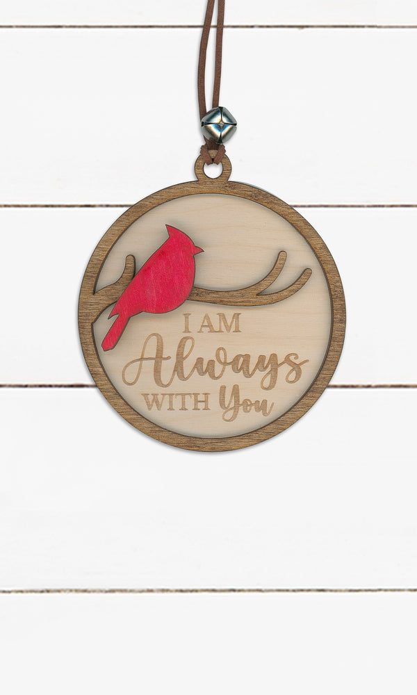 I am always with you - Cardinal, Ornament