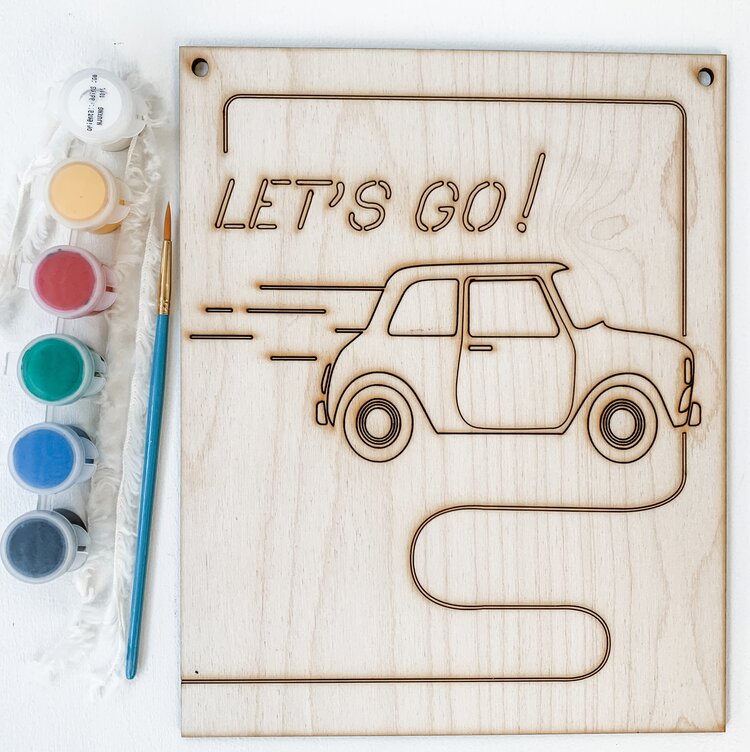 Let's Go! Car, DIY Kit