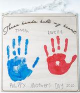 Handprint, These Hands Hold My Heart, DIY Kit