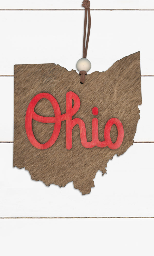 Ohio Script - State, Ornament