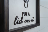 Bathroom - Put a lid on it!