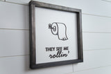 Bathroom - They see me rollin'