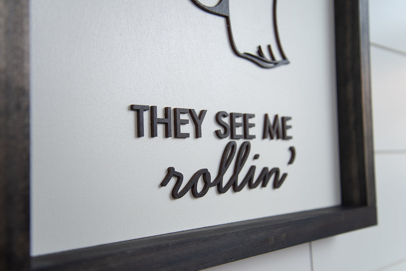 Bathroom - They see me rollin'