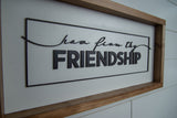 How Firm Thy Friendship - Small