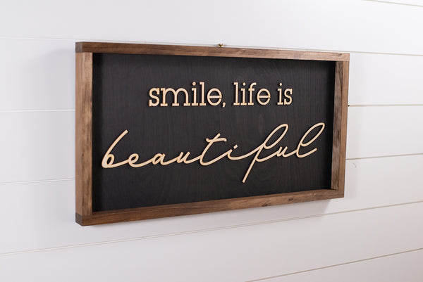 Smile, Life is Beautiful