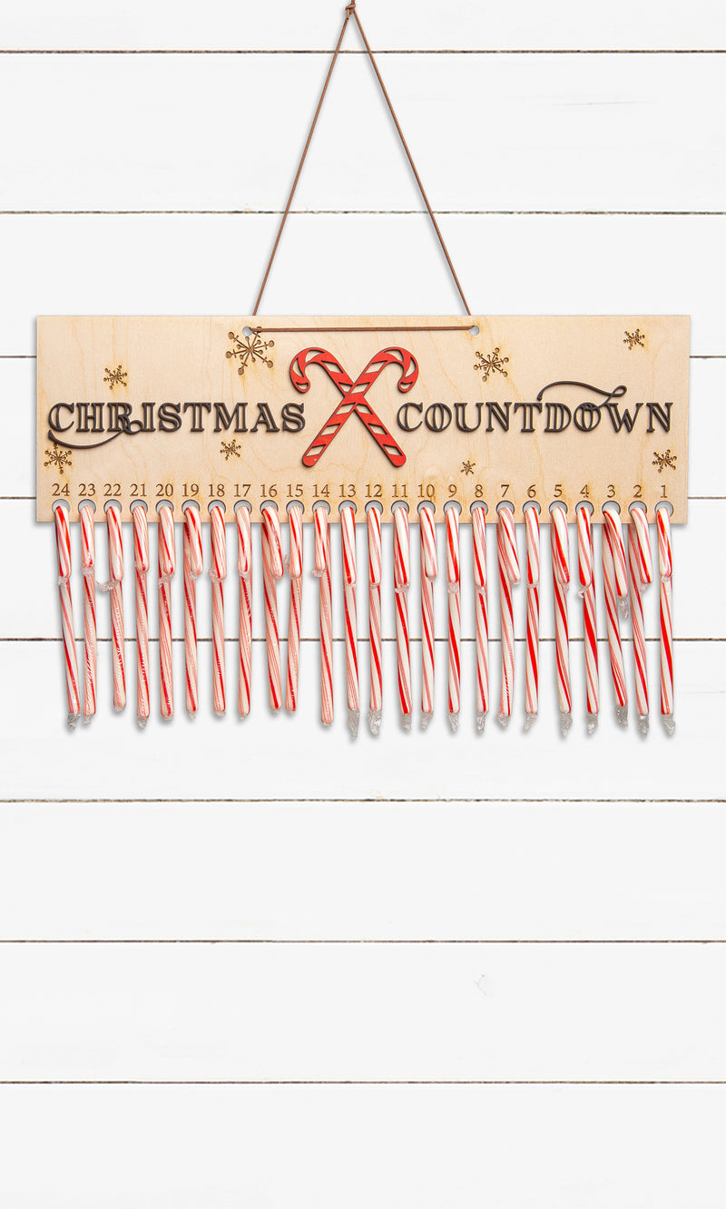 Christmas Countdown - Calendar Wall Hanging