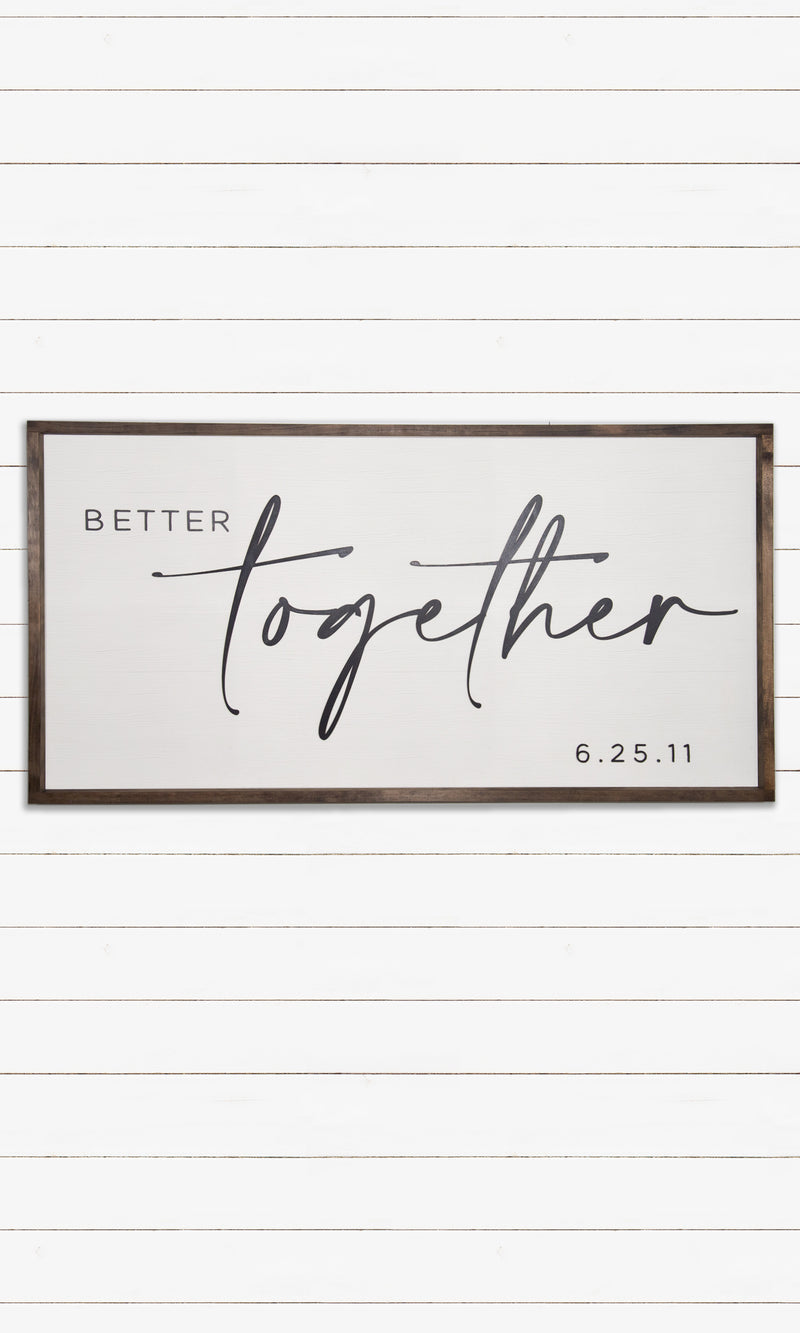 Better Together with Custom Date