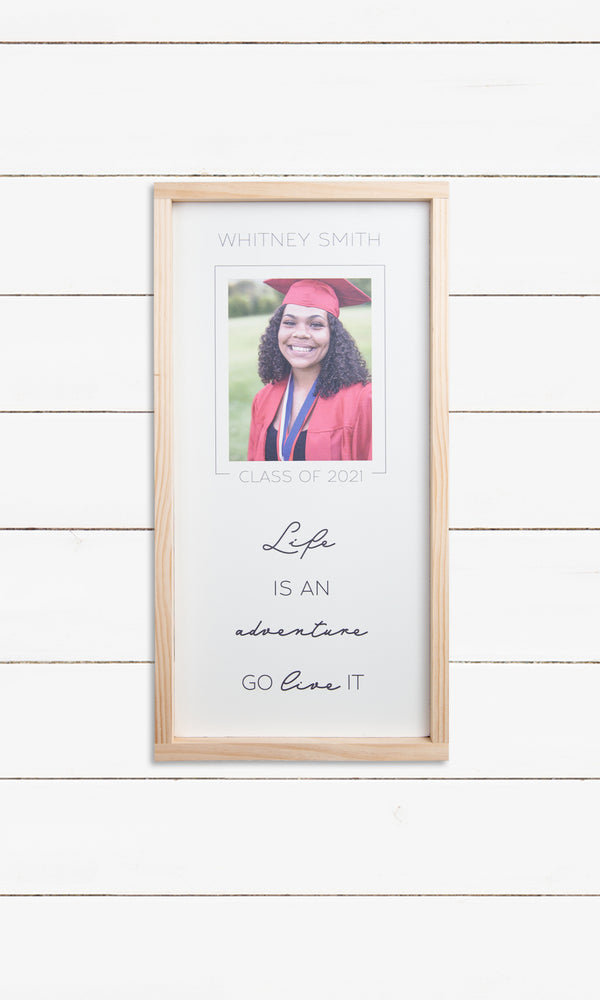 Graduation Photo Sign