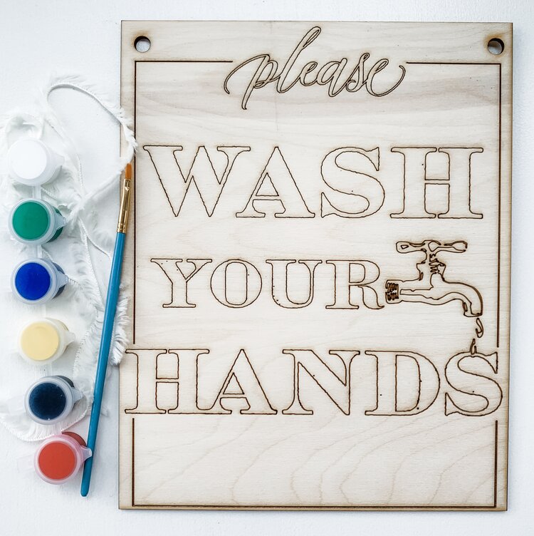 Please Wash Your Hands, DIY Kit